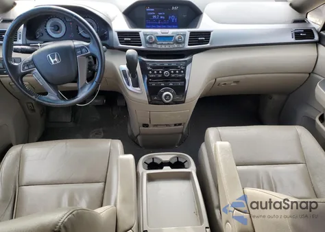 2011 Honda Odyssey Exl z USA, uszkodzony, nr VIN 5FNRL5H61BB058062